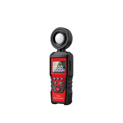 AJDFVHJF HT620 Light Meter Digital Illuminance Meter Handheld Ambient Temperature Measurer with Range up to 200,000 Lux(HT620L)