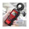 AJDFVHJF HT620 Light Meter Digital Illuminance Meter Handheld Ambient Temperature Measurer with Range up to 200,000 Lux(HT620L) view 2