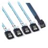0.5M Internal MI NI S*A*S HD SFF-8643 to 4X SATA 7pin Hard Disk Data Server Ra*/id Cable view 1