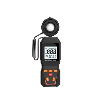 AJDFVHJF 1010D Digital Light Meter Max 200,000Lux Luxmeter Luminance Lux Fc Test Illuminometers Photometer Auto LCD Illuminometer