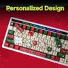 134 PBT Keycaps,Christmas Themed Keycaps for Mechanical Keyboard (Typing, Gaming, Anime Passion)-Cherry Profile Key Caps Set,No Tear,Never Fades, Elegant Gift Box (60 65 75 100 Percent,Full Size Fit) view 4
