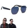 LIMU Gen 5 AI Translation Smart Sunglasses - AI Glasses with Real-Time AI Interpreter, Open-Ear Bluetooth Audio for Calls & Music, Premium 33 g Metal Frame, Travel & Business Ready for Women & Men view 1