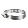10pcs 8mm-700mm Stainless Steel Adjustable Drive Hose Clamp Fuel Line Worm Size Clip Hoop Snap American Hose clamps(16-25mm) view 2