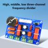 jiingekk Tweeter Bass Sound Frequency Divider 3 Way Crossovers Crossovers Divider For KTV Stage Speakers Accessories Frequency view 2