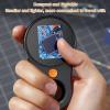 Pomya Digital Microscope, Portable Handheld Magnifying Glass, 2.0 Inch Color Screen, 200w Pixel, 500x Magnification, Built in 8LED Lights, Compatible with PC, OS X view 2