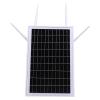GOWENIC Solar Powered 4G LTE Modem Router, Wireless WiFi Router with 15W Solar Panel and IP66, for RV Security Camera Outdoor Streaming Remote Work (US) view 3