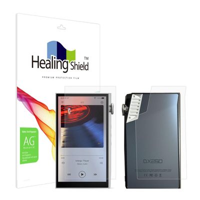 Anti-Glare Matte Screen Protector and Back Surface Protector for iBasso DX260 MK2 MKII , Outdoor Readable, Scratch Resistant, Anti-Fingerprint, Real Touch Sensitivity  Made in Korea-AG-DX260MK2