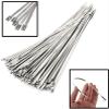10 20 50Pcs 10mm 0.39 inch 304 Stainless steel cable twist tie lock metal zip wrap coated metal detectable cable tie(10PCS,10x150mm) view 3