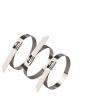 10/20/50/100pcs 304 Cable Ties Stainless Stee 7.9mm Length 100-1000mm Locking Exhaust Wrap Sealing Metal Zip Tie(700mm (27.56inch)) view 1