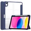 Military-grade shockproof tablet case Hybrid Slim Case Compatible with iPad A16 11th Generation 2025 11th Gen A16 11 Inch 2025 with S Pen Holder, Shockproof Cover with Clear Transparent Back Shell, Au view 1