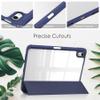 Military-grade shockproof tablet case Hybrid Slim Case Compatible with iPad A16 11th Generation 2025 11th Gen A16 11 Inch 2025 with S Pen Holder, Shockproof Cover with Clear Transparent Back Shell, Au view 4