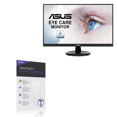BoxWave Screen Protector Compatible With ASUS VA27DCP - ClearTouch ImpactShield (2-Pack), Impenetrable Screen Protector Flexible Film