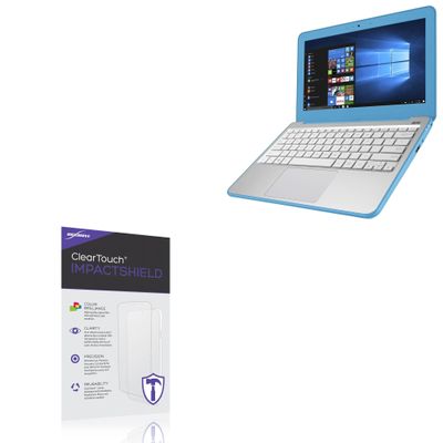BoxWave Screen Protector Compatible With ASUS VivoBook W202 - ClearTouch ImpactShield (2-Pack), Impenetrable Screen Protector Flexible Film