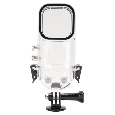 CCYLEZ Action Camera Dive Case for X3 - Underwater Housing Shell with Tempered Glass Lens, IPX8 Up to 45M/147FT, AntiFog Coating, Durable PC Construction and Secure Sealed