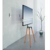 360 Swivel Tripod TV Bracket - Floor Standing Tripod TV Stand, for 32IN-65IN LCD/LED/OLED Plasma TVs, Height Adjustable Monitor Stand, Max Weight 40kg view 3