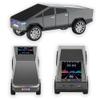 WS-580 Bluetooth Pickup Truck Replica Portable Speaker,with Display Screen,HD Sound, TWS Pairing, FM Radio,Built-in Microphone Hands-Free Calling, LED Party Light, Surprise Gift for Car Lovers(Gray) view 3