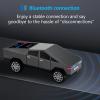 WS-580 Bluetooth Pickup Truck Replica Portable Speaker,with Display Screen,HD Sound, TWS Pairing, FM Radio,Built-in Microphone Hands-Free Calling, LED Party Light, Surprise Gift for Car Lovers(Gray) view 4