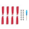 8pcs Low Noise Propellers for UAV Models Improved Flight Efficiency and Easy Setups Included Tools Replacement Propellers view 1
