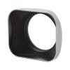 Dpofirs Square Camera Lens Hood, Aluminium Alloy Lens Hood Shade Protector Cover with Cap for SLR Mirror Camera, Ideal for Indoor Outdoor Photography (49mm) view 1