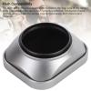 Dpofirs Square Camera Lens Hood, Aluminium Alloy Lens Hood Shade Protector Cover with Cap for SLR Mirror Camera, Ideal for Indoor Outdoor Photography (49mm) view 2