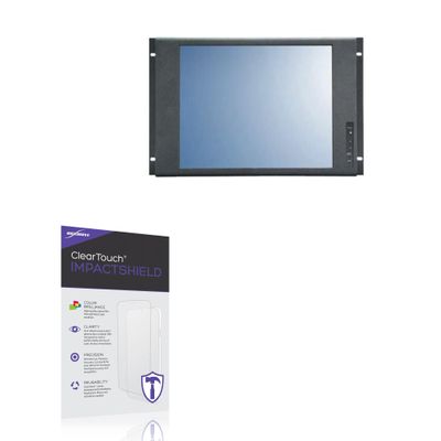 BoxWave Screen Protector Compatible With BSI Computer PMM4407 - ClearTouch ImpactShield (2-Pack), Impenetrable Screen Protector Flexible Film