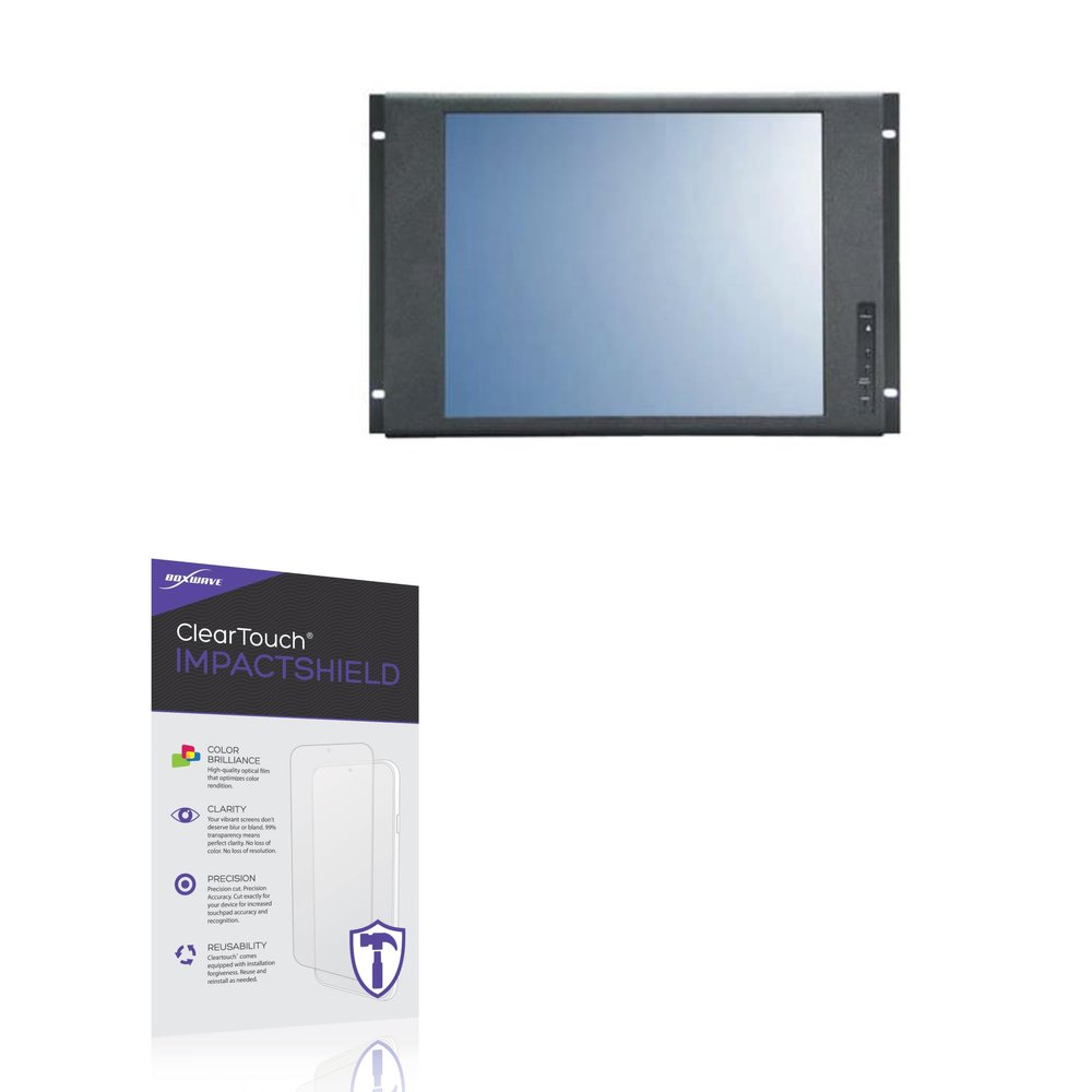 BoxWave Screen Protector Compatible With BSI Computer PMM4407 - ClearTouch ImpactShield (2-Pack), Impenetrable Screen Protector Flexible Film