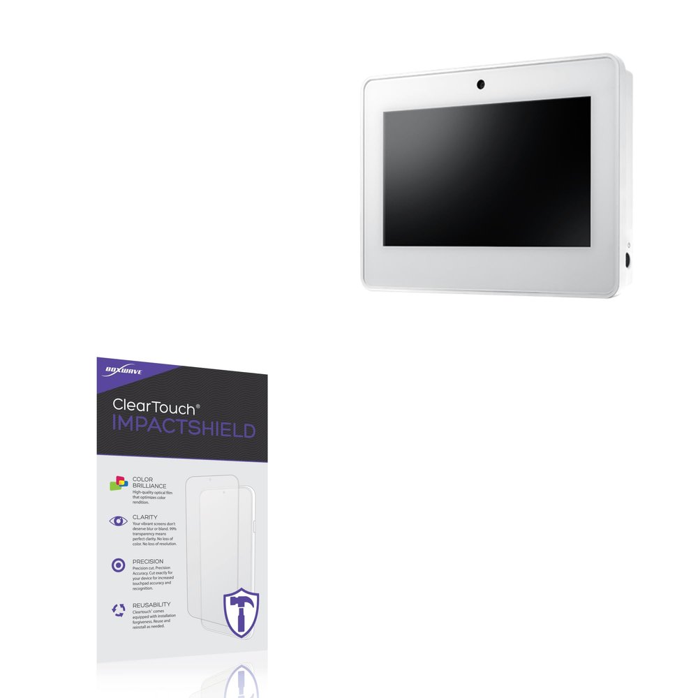 BoxWave Screen Protector Compatible With Advantech HIT-507 - ClearTouch ImpactShield (2-Pack), Impenetrable Screen Protector Flexible Film