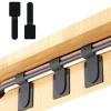 50PCS Hook and Loop Cable Straps,Cable Management Under Desk,Self Adhesive Cable Ties Sticky-Back Cord Organizer for Desk,Household & Office Organization view 1