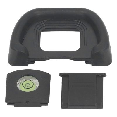 Tbest Eyepiece Eye Cup with Leveler and Hot Shoe Cover Better Observation Effect Replace for Viewfinder Camera Comfortable ABS Material