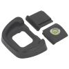Tbest Eyepiece Eye Cup with Leveler and Hot Shoe Cover Better Observation Effect Replace for Viewfinder Camera Comfortable ABS Material view 2