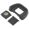 Tbest Eyepiece Eye Cup with Leveler and Hot Shoe Cover Better Observation Effect Replace for Viewfinder Camera Comfortable ABS Material view 3
