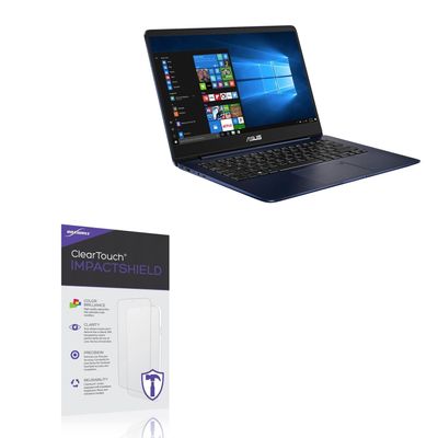 BoxWave Screen Protector Compatible With ASUS ZenBook UX430UQ - ClearTouch ImpactShield (2-Pack), Impenetrable Screen Protector Flexible Film