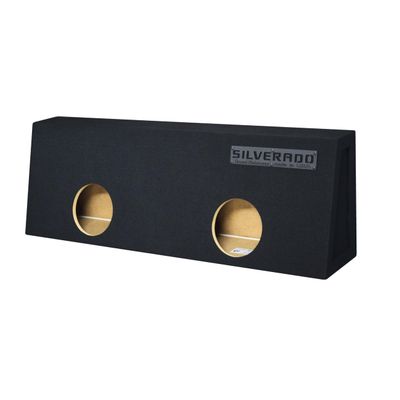 8" X - Large Sealed Sub Box Subwoofer Enclosure 1999-2006 Chevy Single Cab/Regular Cab Speaker Box Ground Shaker