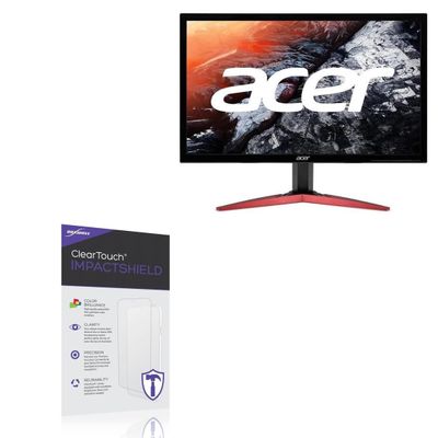 BoxWave Screen Protector Compatible With Acer KG1 (KG241) - ClearTouch ImpactShield (2-Pack), Impenetrable Screen Protector Flexible Film