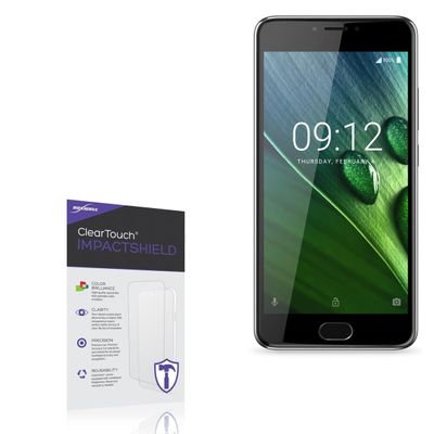 BoxWave Screen Protector Compatible With Acer Liquid Z6 Plus - ClearTouch ImpactShield (2-Pack), Impenetrable Screen Protector Flexible Film
