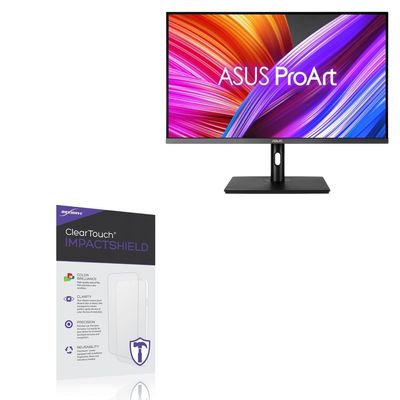 BoxWave Screen Protector Compatible With ASUS ProArt Display (PA32UCR-K) - ClearTouch ImpactShield (2-Pack), Impenetrable Screen Protector Flexible Film