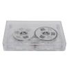 Tbest 50 Min Blank Cassette Tape Normal Bias Double Sided Silver view 1
