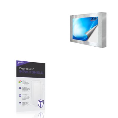 BoxWave Screen Protector Compatible With AIS FST19L300-M1-5RT - ClearTouch ImpactShield (2-Pack), Impenetrable Screen Protector Flexible Film