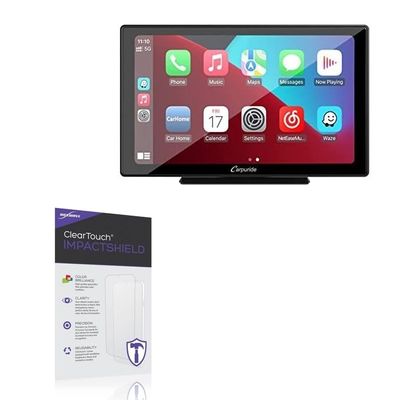 BoxWave Screen Protector Compatible With Carpuride MP5 - ClearTouch ImpactShield (2-Pack), Impenetrable Screen Protector Flexible Film