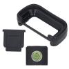 Tbest Camera Viewfinder Eyepiece Eye Cup Professional Durable Comfortable Eyecup with Hot Shoe Cover and Level Bubble for A6700 ABS Material view 4