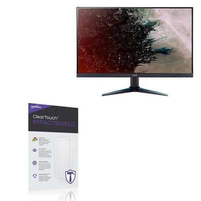 BoxWave Screen Protector Compatible With Acer Nitro VG0 (VG280K) - ClearTouch ImpactShield (2-Pack), Impenetrable Screen Protector Flexible Film