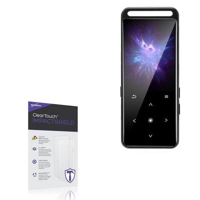 BoxWave Screen Protector Compatible With Benjie MP3 Player M6 - ClearTouch ImpactShield (2-Pack), Impenetrable Screen Protector Flexible Film