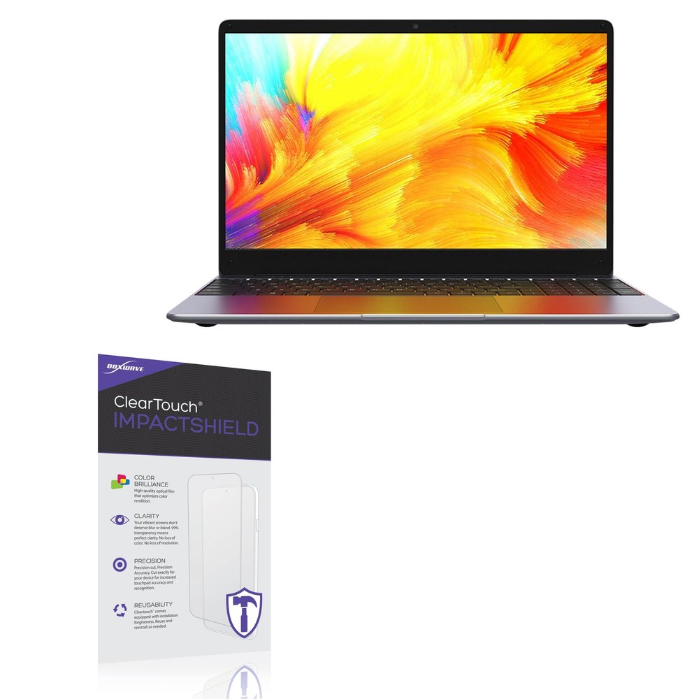 BoxWave Screen Protector Compatible With Chuwi GemiBook XPro - ClearTouch ImpactShield (2-Pack), Impenetrable Screen Protector Flexible Film
