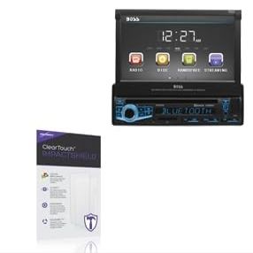 BoxWave Screen Protector Compatible With BOSS Audio Audio BV860B - ClearTouch ImpactShield (2-Pack), Impenetrable Screen Protector Flexible Film