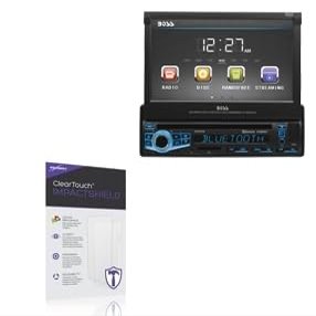 BoxWave Screen Protector Compatible With BOSS Audio Audio BV860B - ClearTouch ImpactShield (2-Pack), Impenetrable Screen Protector Flexible Film