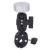 Aramox Satellite Mounting Bracket Adjustable Aluminum Alloy Strong Clamp for Mini Installation in RVs Poles - Durable Adapter Set for Outdoor Enthusiasts (Silver Adapter) view 1