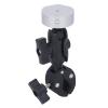 Aramox Satellite Mounting Bracket Adjustable Aluminum Alloy Strong Clamp for Mini Installation in RVs Poles - Durable Adapter Set for Outdoor Enthusiasts (Silver Adapter) view 4