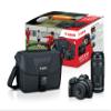Canon EOS R100 Double Zoom Lens Kit, Black view 1