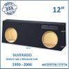 12" X - Large Sealed Sub Box Subwoofer Enclosure 1999-2006 Chevy Single Cab/Regular Cab Speaker Box Ground Shaker view 2