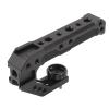 Tbest Camera Cage Top Handle Aluminum Alloy Silicone Video Stabilizing with 1/4 3/8 Inch Screw Holes Cold Shoe Mount for DSLR view 1